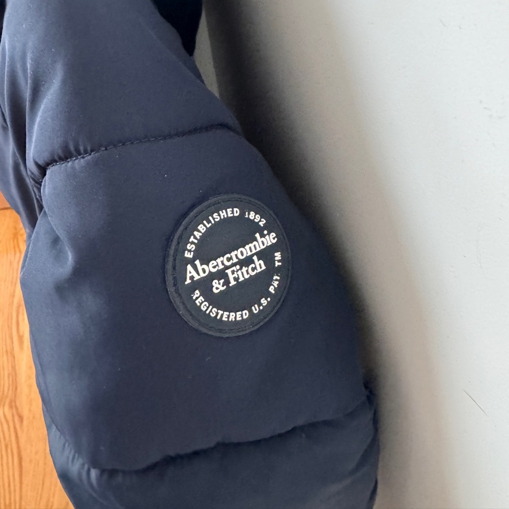 Abercrombie & Fitch Kids Puffer Jacket - Dark Blue